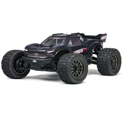 Arrma 1/10 Vorteks 4X2 Boost Mega 550 Brushed Stadium Truck RTR (Gun Metal) #ARA4105V4T2