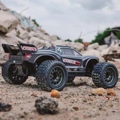 Arrma 1/10 Vorteks 4X2 Boost Mega 550 Brushed Stadium Truck RTR (Gun Metal) #ARA4105V4T2 -Arrma SHOP arrma arrma 1 10 vorteks 4x2 boost mega 550 brushe 6
