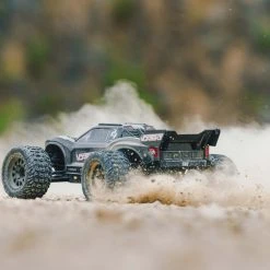 Arrma 1/10 Vorteks 4X2 Boost Mega 550 Brushed Stadium Truck RTR (Gun Metal) #ARA4105V4T2 -Arrma SHOP arrma arrma 1 10 vorteks 4x2 boost mega 550 brushe 8