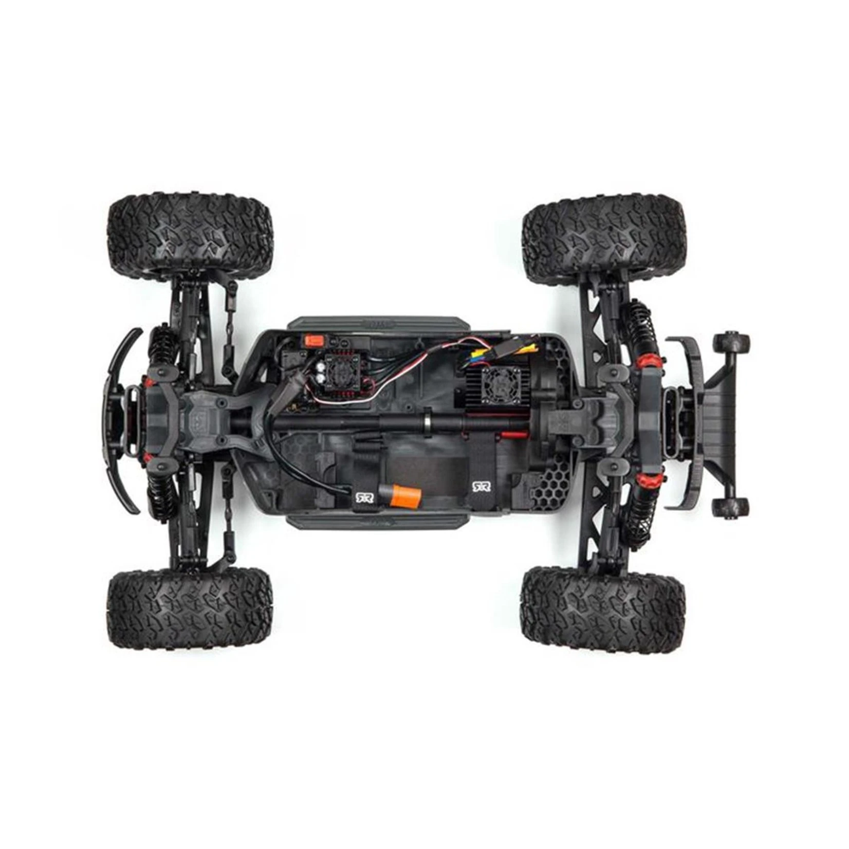 Arrma Big Rock 4X4 V3 3S BLX 1/10 RTR Brushless Monster Truck (Black) W/Spektrum SLT3 2.4GHz Radio #ARA4312V3 3 Arrma Big Rock 4X4 V3 3S BLX 1/10 RTR Brushless Monster Truck (Black) W/Spektrum SLT3 2.4GHz Radio #ARA4312V3 - Image 3