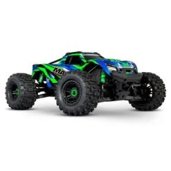 Traxxas Maxx WideMaxx 1/10 Brushless RTR 4WD Monster Truck (Green) W/TQi 2.4GHz Radio & TSM #89086-4-GRN