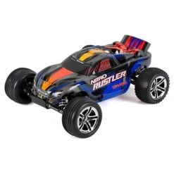 Traxxas Nitro Rustler 1/10 RTR Stadium Truck (Silver/Red) W/TQi 2.4GHz, TSM, EZ Start, Battery & DC Charger #44096-3-SLVR RED