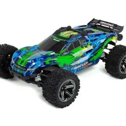 Traxxas Rustler 4X4 VXL Brushless RTR 1/10 4WD Stadium Truck (Green) W/TQi 2.4GHz Radio & TSM #67076-4-GRN