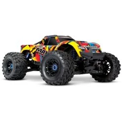 Traxxas X-Maxx 8S 4WD Brushless RTR Monster Truck (Solar Flare Edition) W/2.4GHz TQi Radio & TSM #77086-4-SLRF